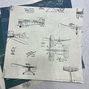 Wallpaper samples, Airplane Blueprint ,6